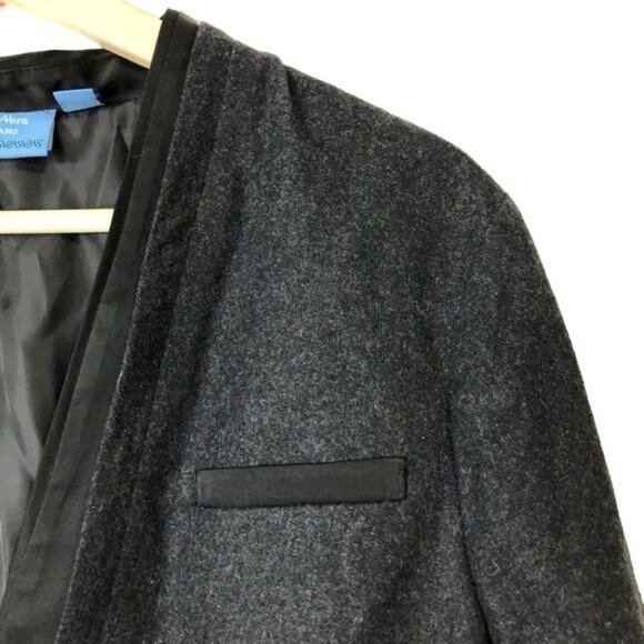 VERA WANG Wool Blend Blazer Jacket Size Large - Picture 2 of 8